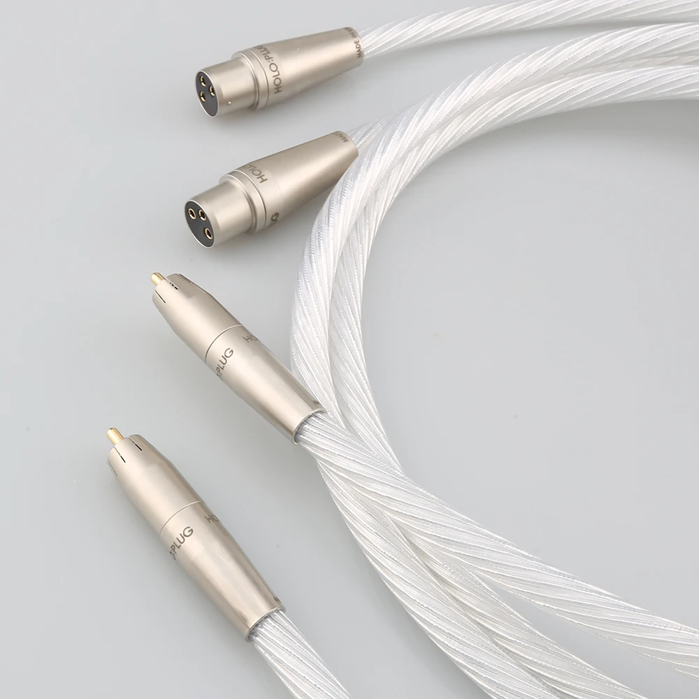 

High Quality Pair RCA Male To XLR Female Plug Audio Cable Interconnect Cable XLR male To RCA male Hifi Audio Cable