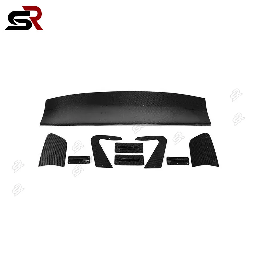 Suitable For Ford Focus Nissan GTR Mustang Toyota GT86 Subaru Carbon/ FRP Car Rear Trunk Wing Spoiler  All Sedan Coupe Big Barb