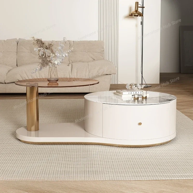 Organizer Modern Coffee Table Lift Up High Mobile Living Room Coffee Table Mesa Lateral Apartamento Couchtisch Home Furniture