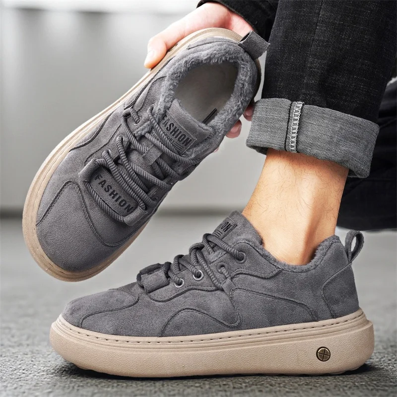 

Winter High Top Velvet Fashion Casual Shoes, Cotton Shoes, Snow Boots, Sports Trend, Warm and Versatile Fashion