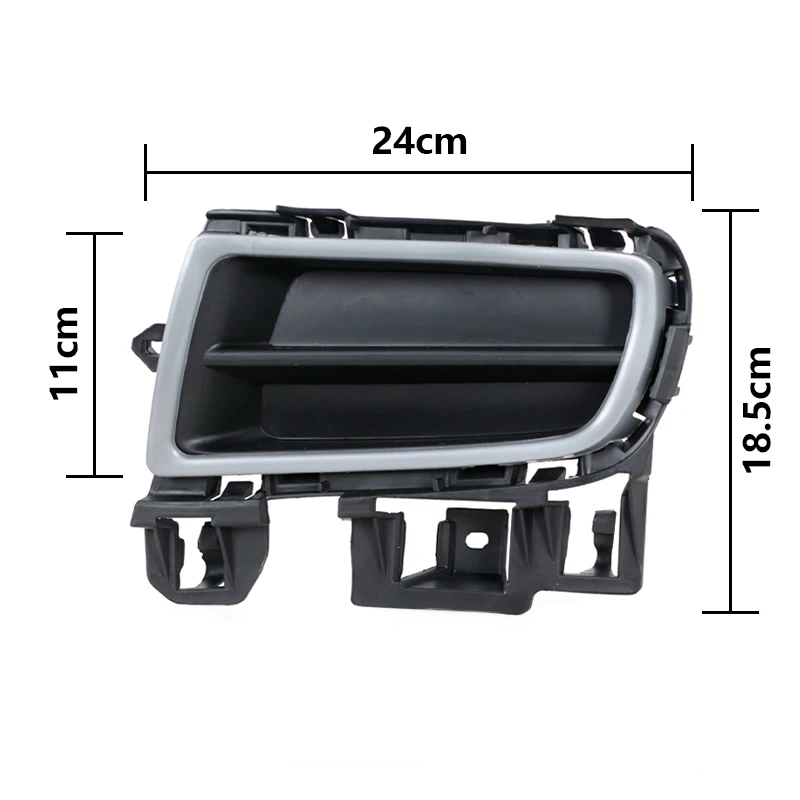 Car Front Bumper Grille Fog Lights Box Frame Front Bumper Air Network For Mazda 6 M6 2006 2007 2008 2009 2010 Car Accessories