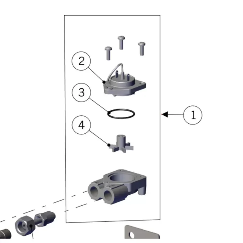 Suitable  for Astoria for Nova for WEGA for La Marzocco coffee machine,  flowmeter, separate impeller accessory
