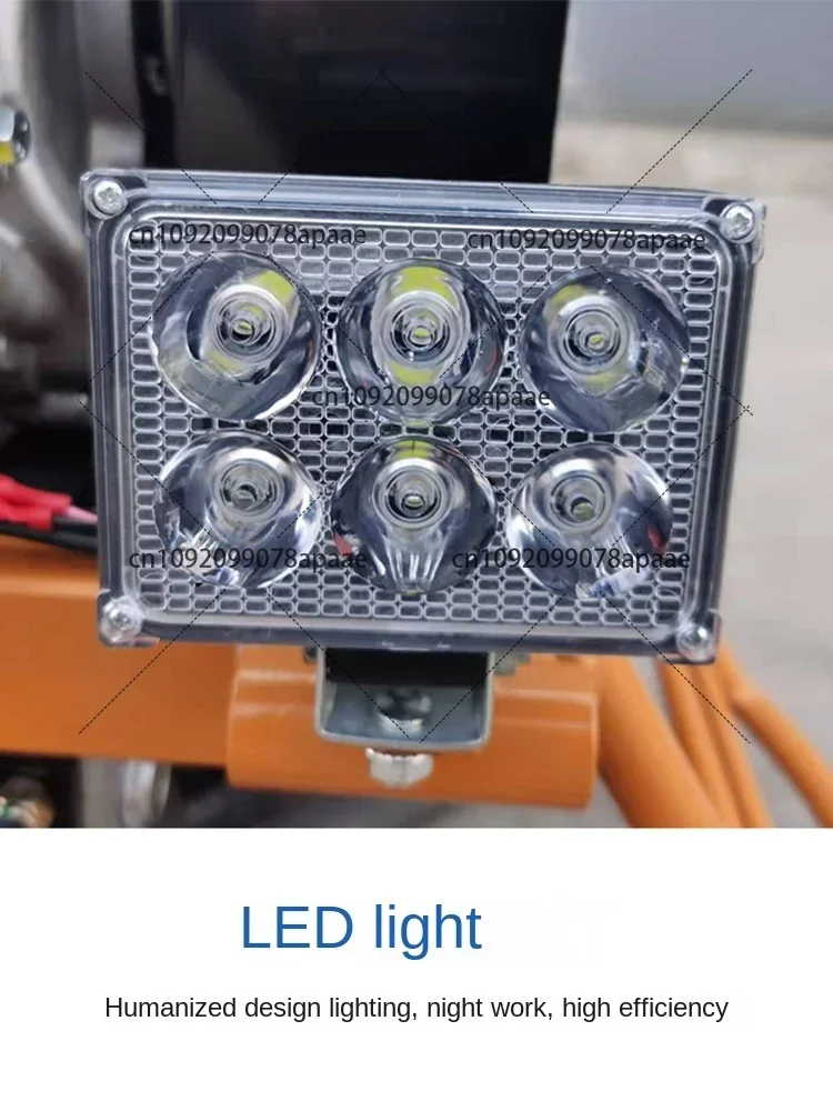 ركوب على مجرفة الطاقة مجرفة سطح الخرسانة جامع الاسمنت الرصيف آلة الطابق البنزين نوع القيادة