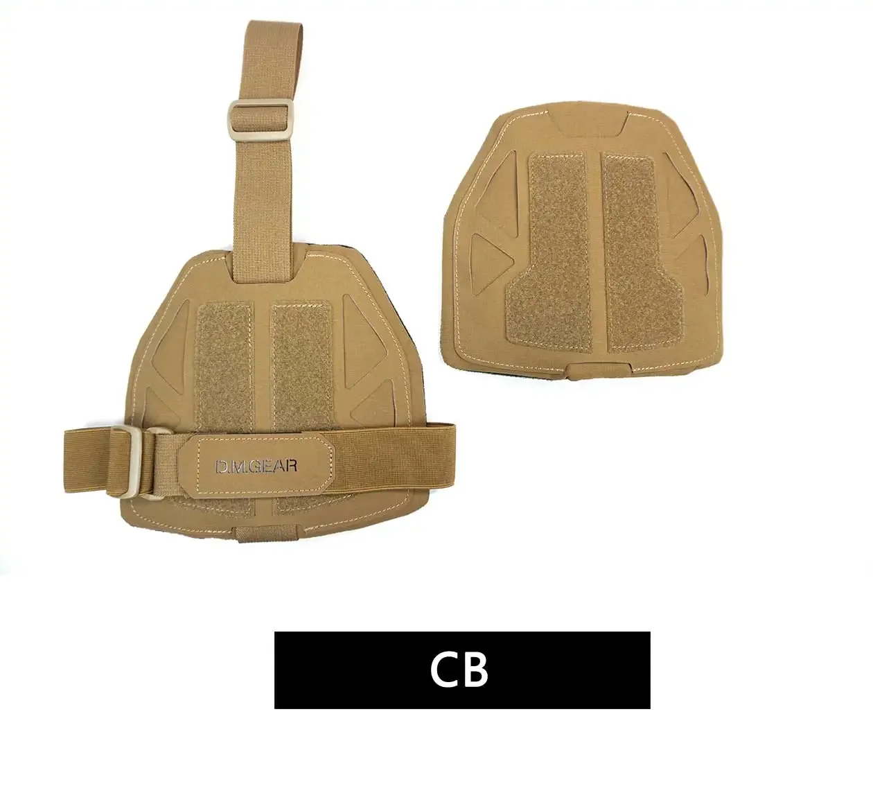 DMGear armadura de hombro táctica universal MOLLE de nailon caza - imagen 2