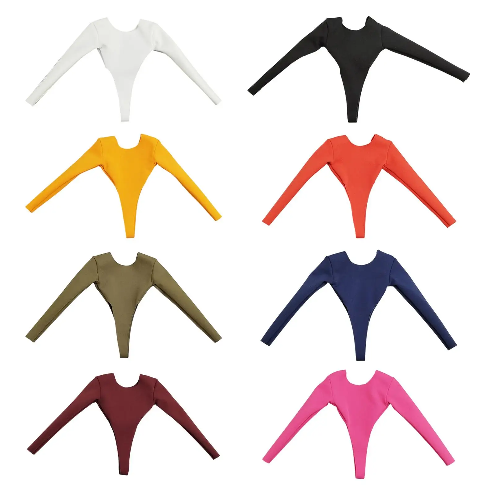 

1/6 Action Figure Clothes Cosplay Mini Bodysuit Stylish Summer Outfit Doll Clothes Costume Accessories for 12 inch Woman Figures