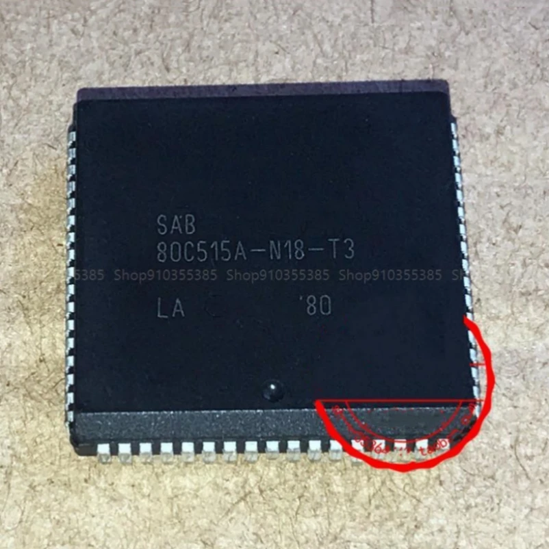 1pcs New SAB80C515A-N18-T3 SAB80C515A-N18 SAB80C515-LN PLCC-68 Microcontroller chip