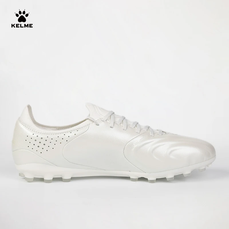 KELcloser-Chaussures de football en cuir pour adultes, chaussures d'entraînement professionnel, série Holy Grail, botte de football à enfiler, kangourou, MG