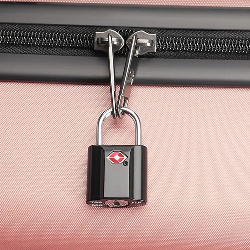 Anti-Theft Security Tool TSA Customs Lock Cabinet Locker with Key Luggage Lock Padlock Travel Bag Lock Travel