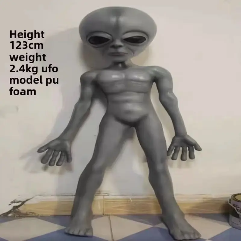 Life-Size Alien Model for Movie Props and Home Decor