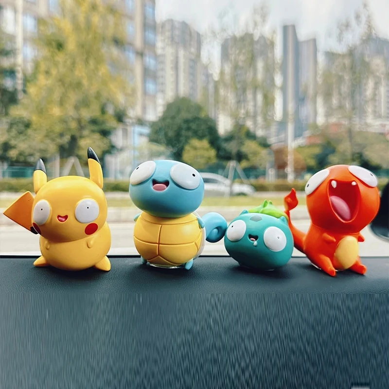 Pokemon Fool dummy Pikachu Bulbasaur Charmander Squirtle Cute Figure Collection Model Toys