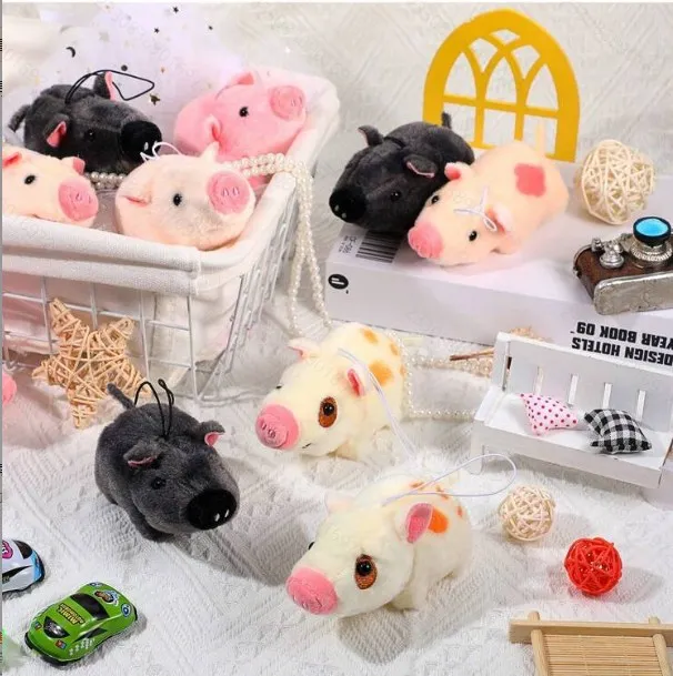 

Lifelike Pig Plush Doll Mini Keychain Cute Pig Plush Toy Soft Stuffed Animal Decorative Bag Hanging For A Birthday Gift For You