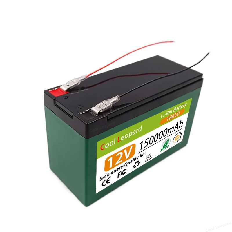 Imagem -06 - Bateria de Íon de Lítio Embutido Bms para Pulverizador Veículo Elétrico Bateria da Lâmpada Led Mais 12.6v 2a Carregamento Novo 18650 12v 150ah