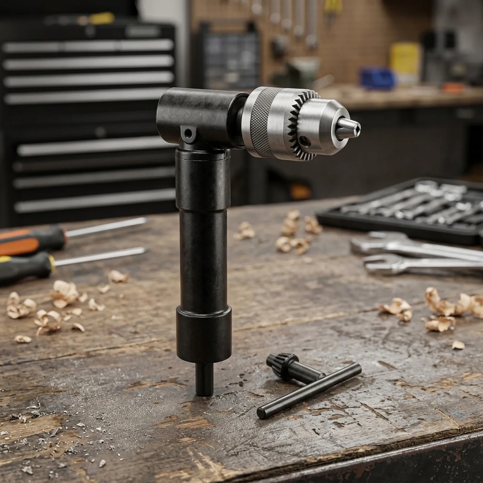 Brightness High Strength Right Angle Adapter Drill Adapter Drill Package Specifications Three Jaw Chuck Brightness