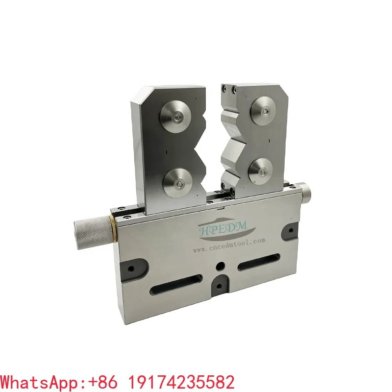 Good Price Stainless Steel Wire EDM Cutting Vise for Round Workpiece in WEDM Table HE-R06921