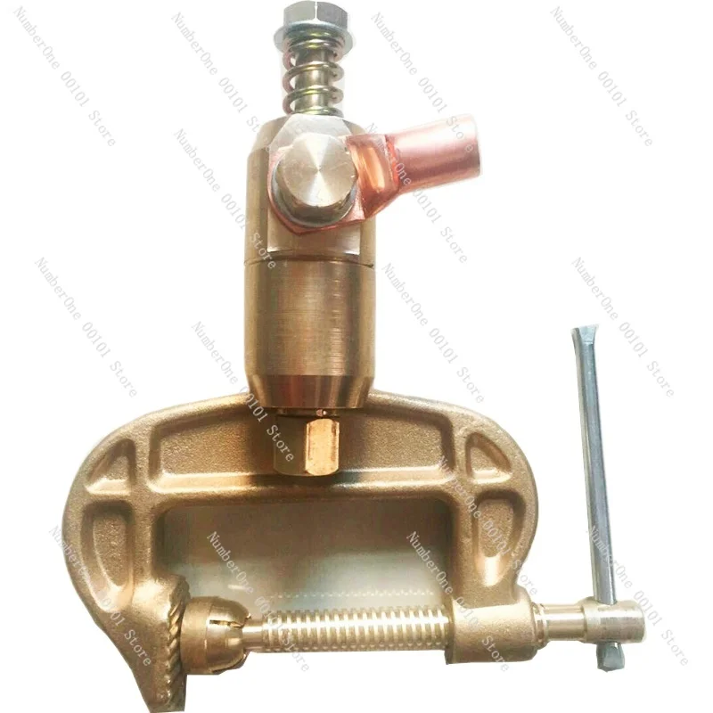 All-copper high-power rotating grounding clamp 1500A ground clamp C type Japanese ground clamp submerged arc welding machine
