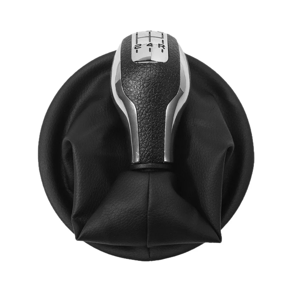 Precision Molded 5 Speed For Shift Knob with Elastic PU Leather Dust Boot for For Partner and For Berlingo III