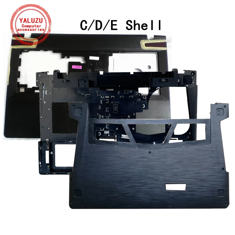 Nowa obudowa laptopa Lenovo Ideapad Y500 Y510 Y510P, górna obudowa/podstawa dolna/pokrywa dolna