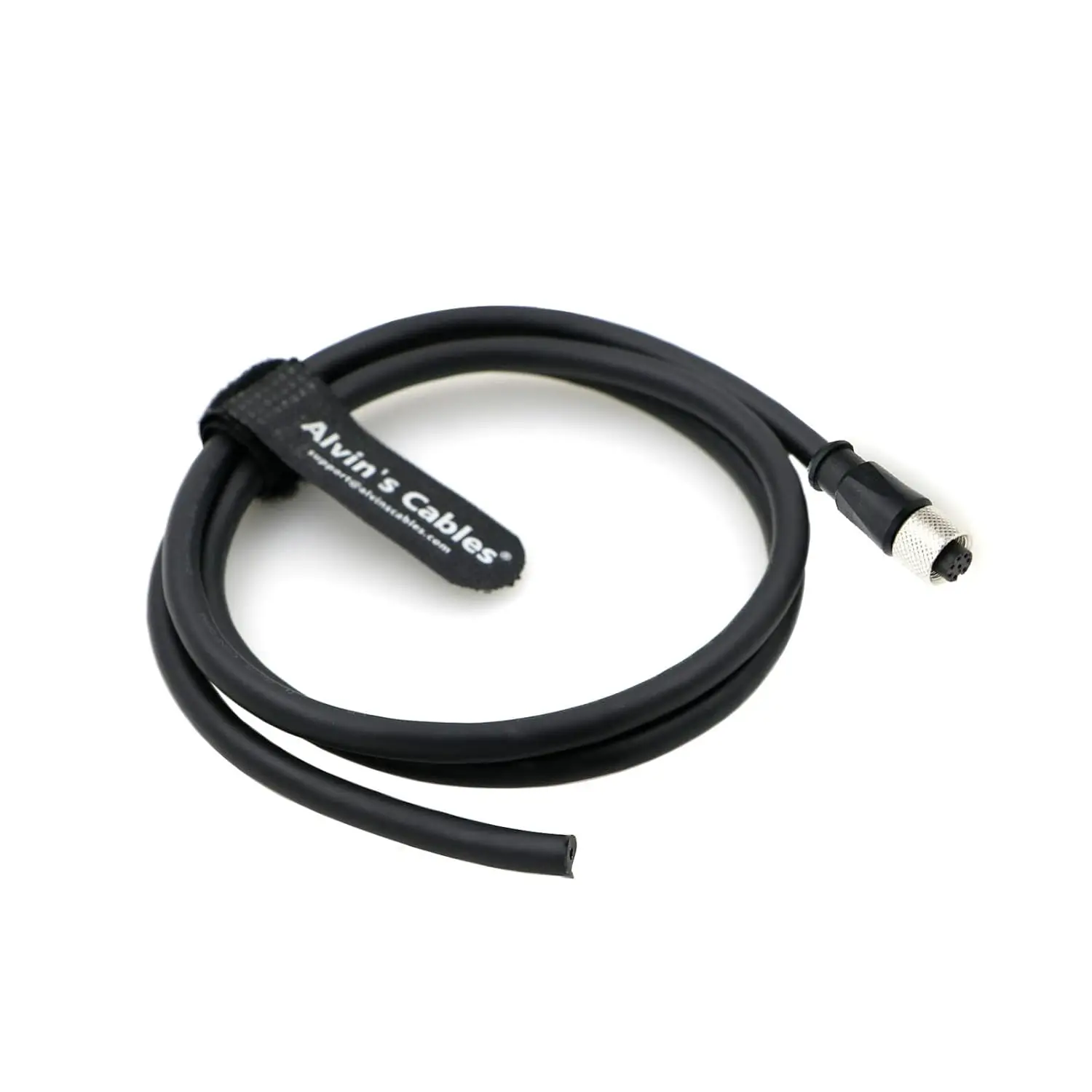 

Alvin's Cables M12 Cable 8 Pin Female Aviation Socket Shielded Electrical Cable for Cognex Industrial Camera, Industrial Device