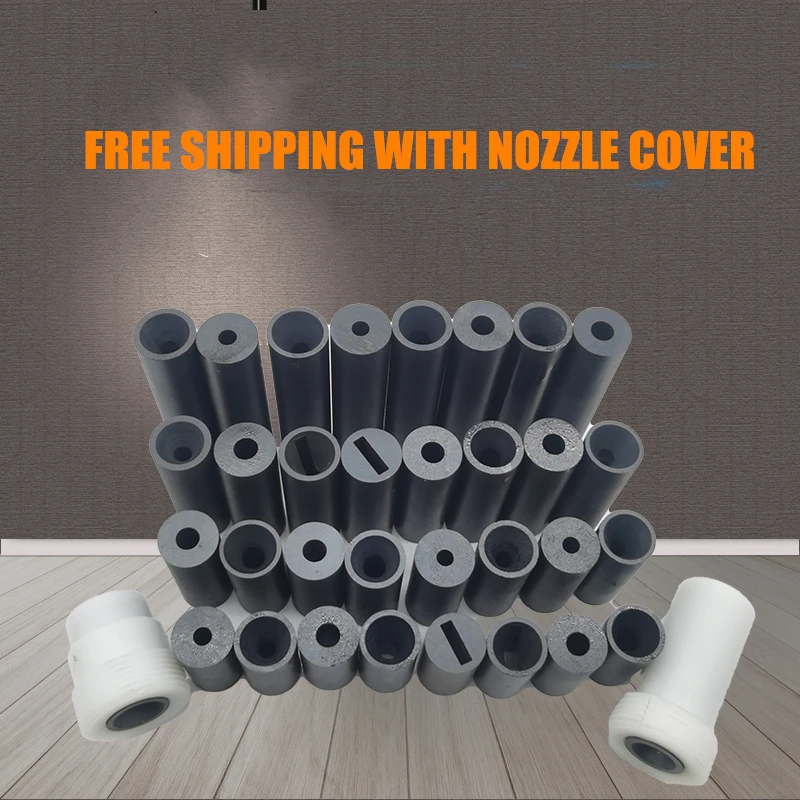 35x20mm Boron Carbide Air Sandblasting Nozzle / Replacement Sand Blaster Accessories Tip