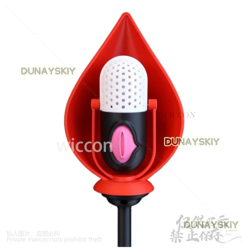 Anime Habin Cosplay Hotel Costume ALASTOR 3D Props Microphones Adult Prop Woman Men Halloween Christmas Gifts Party Customized