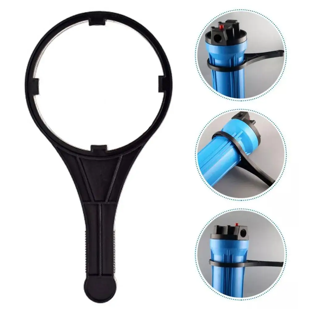 Kunci Pas Perumahan Filter Plastik, Kunci Pas Tabung Air Osmosis Terbalik Filter 10" 20" Perumahan S7G8