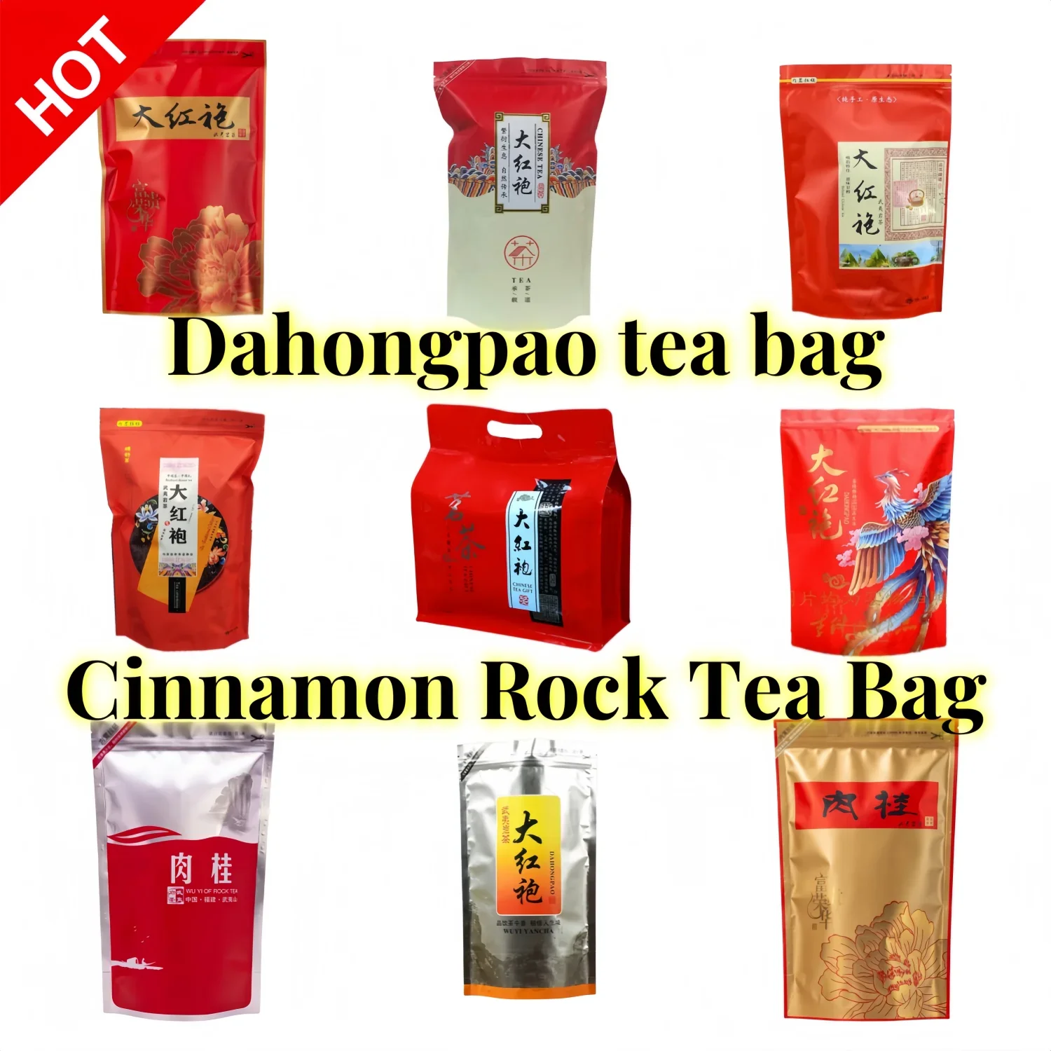 

Китайский чай dahongpao da hong pao yixing wuyi rock, набор из пластика без мешка, фигурка темного олуна, листья, настоящий черный Высший сорт, rougui, 250 г