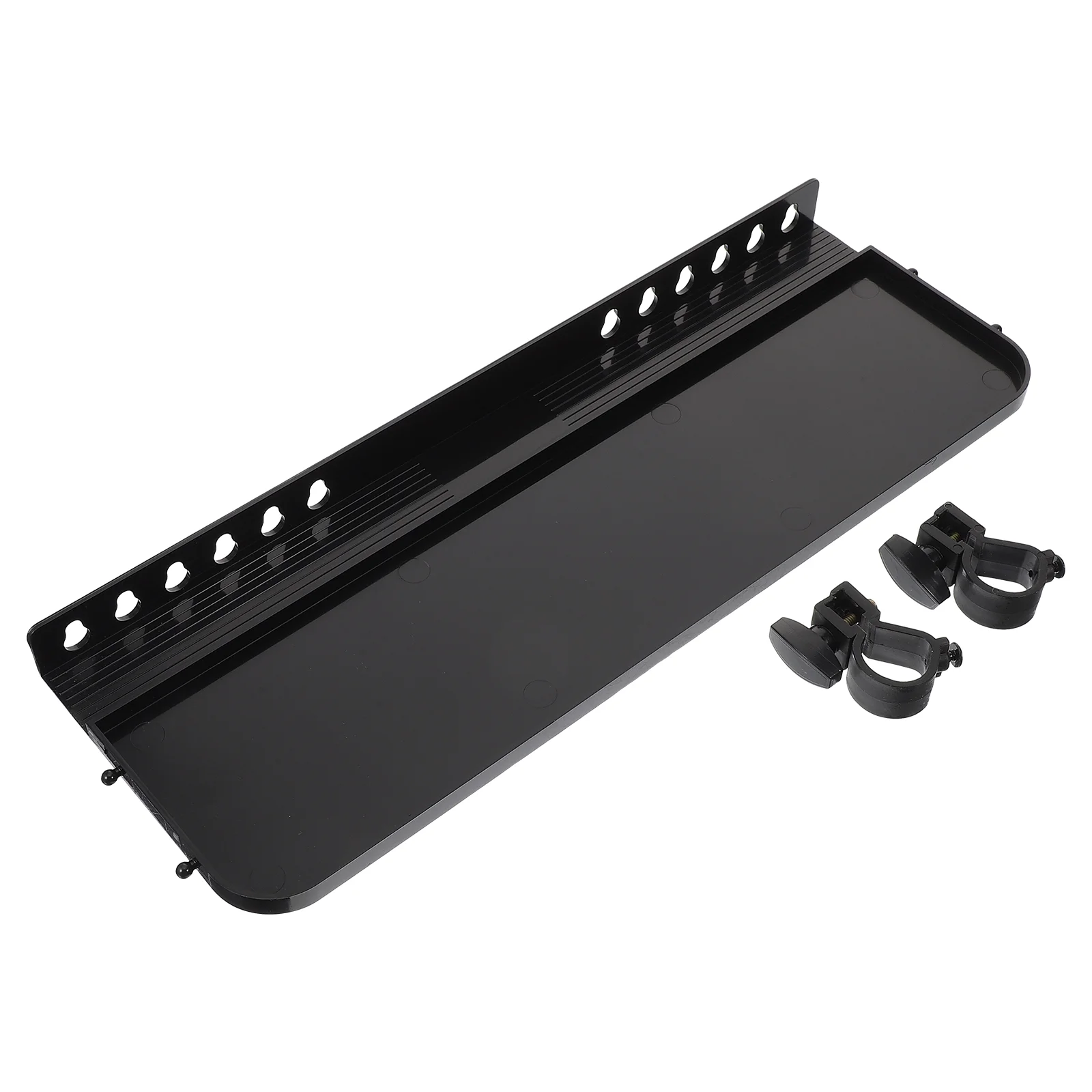 

Desk Accessories Easel Tray Convenient Serving Appendix Attachment Black Trays for Multi-use Plates Child