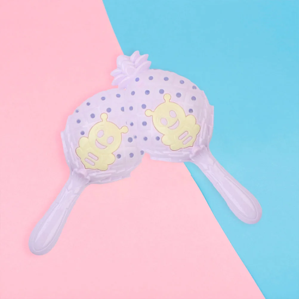 

3pcs Rattle Toys Safe Material Beautiful Sound Educational Kids Toys Hand Crank Infant Plaything Sturdy Design Long