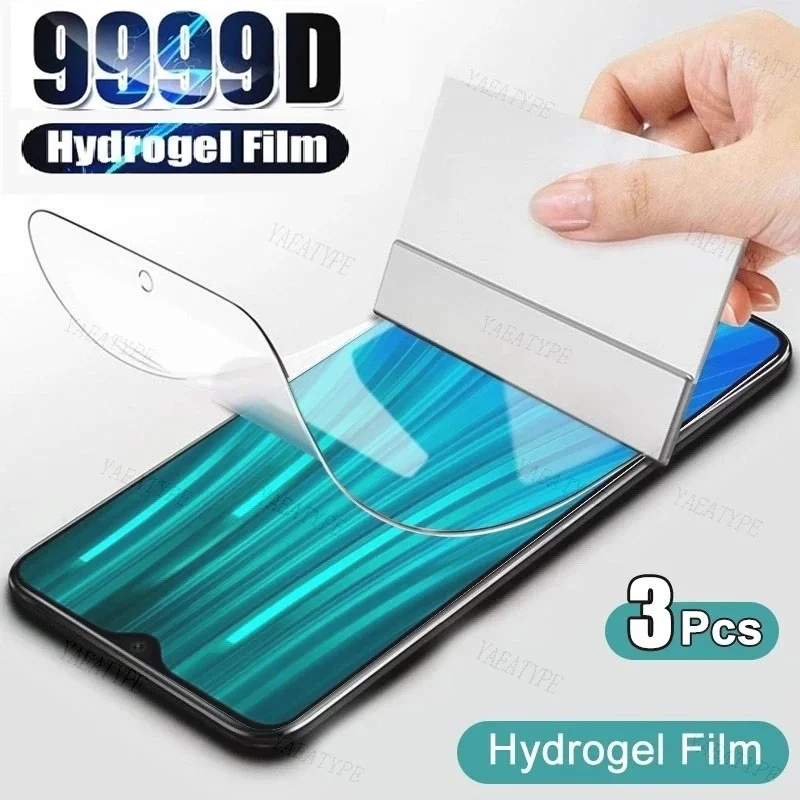 

Защитная пленка для экрана Hydrogle для Realme GT3 V30T V30 GT Neo5 150W GT Neo5 240W GT Neo5 SE Narzo 60x60 Pro N55 N53 GT5, 3 шт.