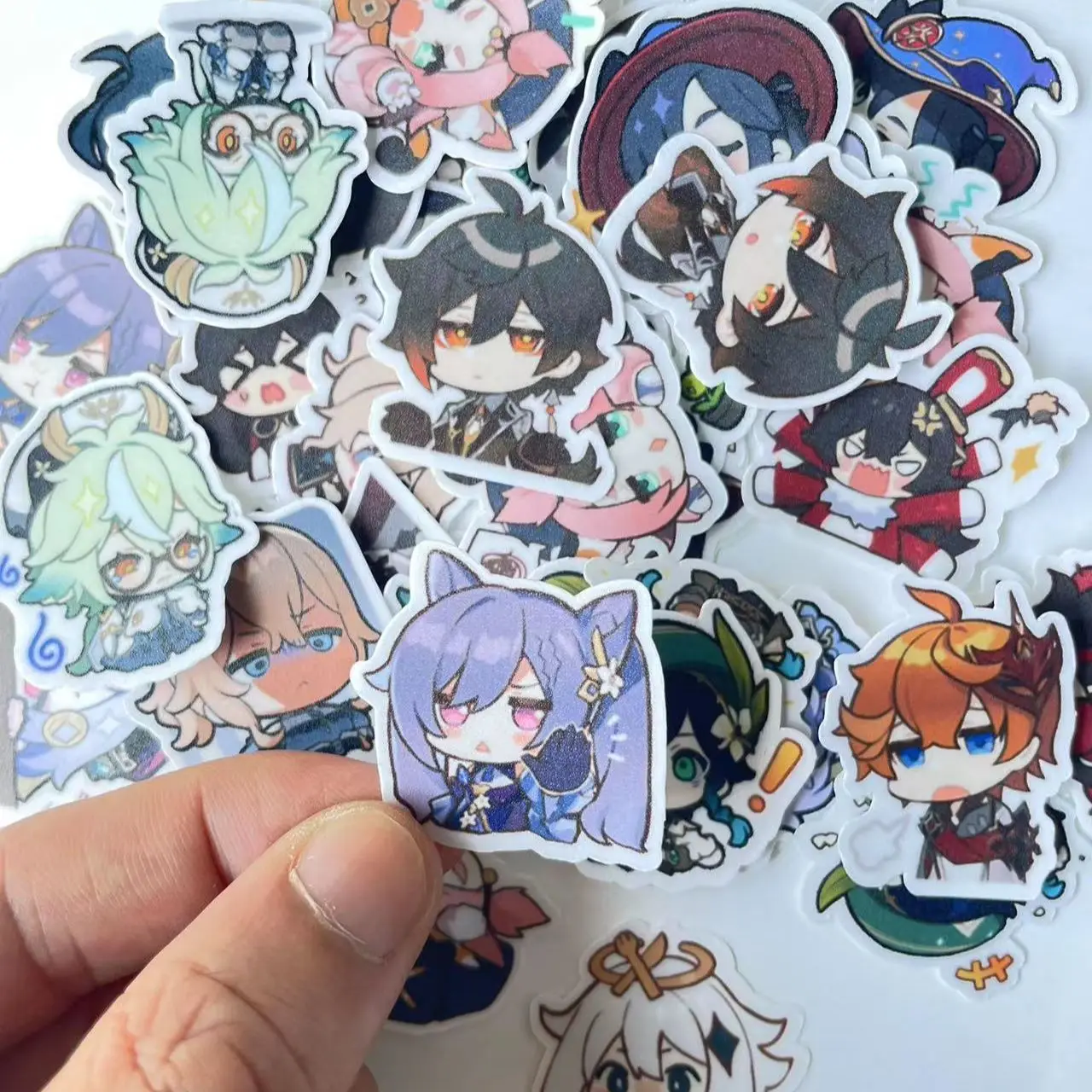 40pcs Genshin Impact Sticker Wendy Razor Chongyun Kaedehara Kazuha — Perfect Funs of Game