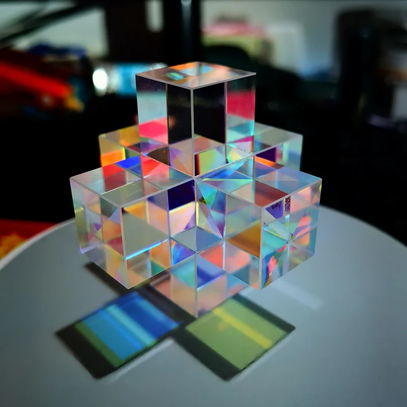 Imagem -03 - Sun Catcher Light Prism Decoração Ornamento Cubo Sunshine Flapper Cross Cristal Edição Limitada