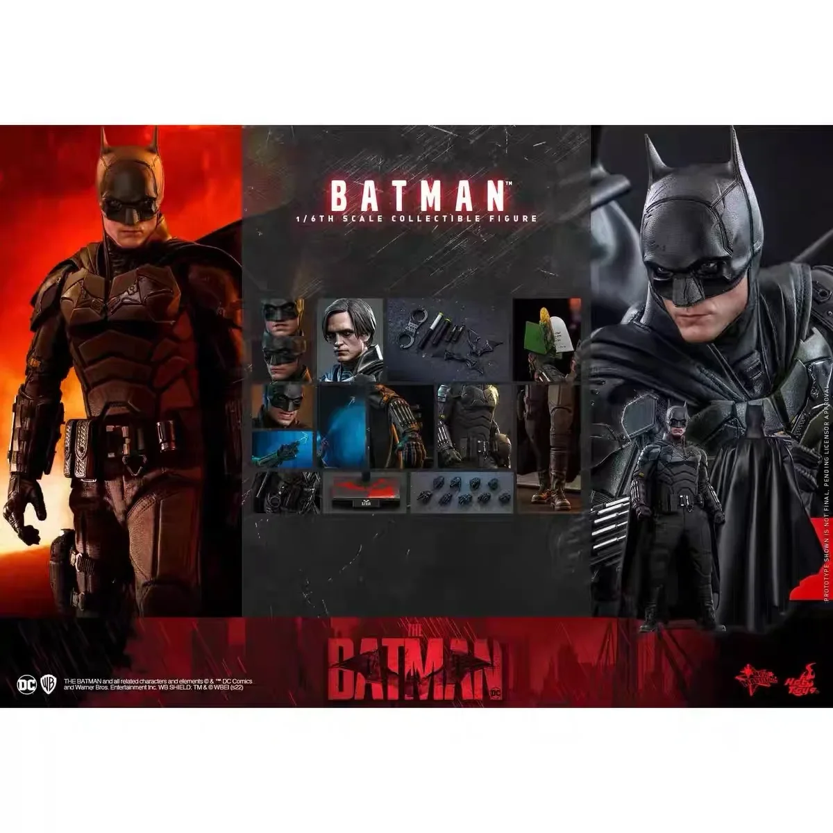 Original Hot Toys Batman Figure The Dark Knight Action Figure MMS638 MMS641 Statue HT collection moedl kit Gifts For Fans Toys