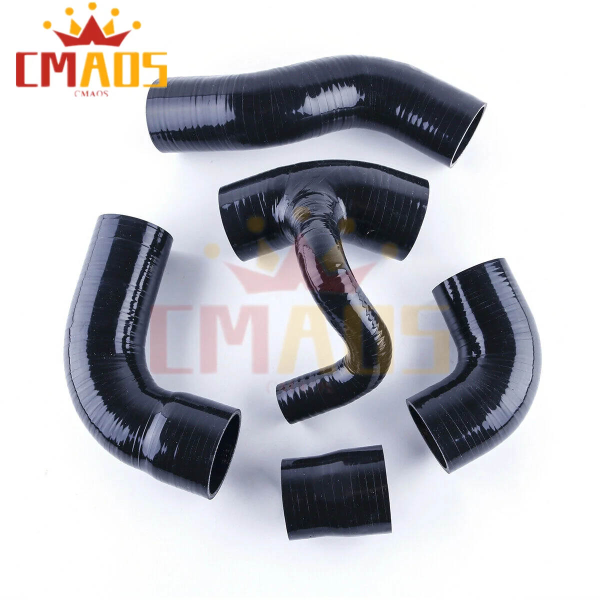 FIT Volvo 850 T-5/T-5R '93-'97; S70/V70 T5 2.3L '97-'00 Silicone Turbo Intercooler Hoses Kit