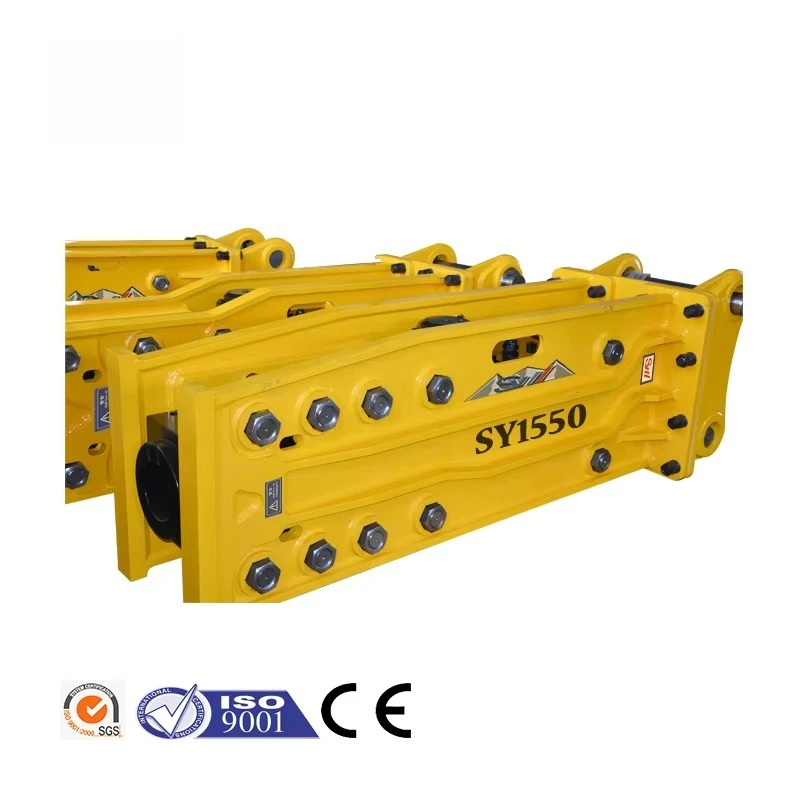 SY1550 Heavy Impact Hydraulic Hammer for Asphalt and Concrete Recycling