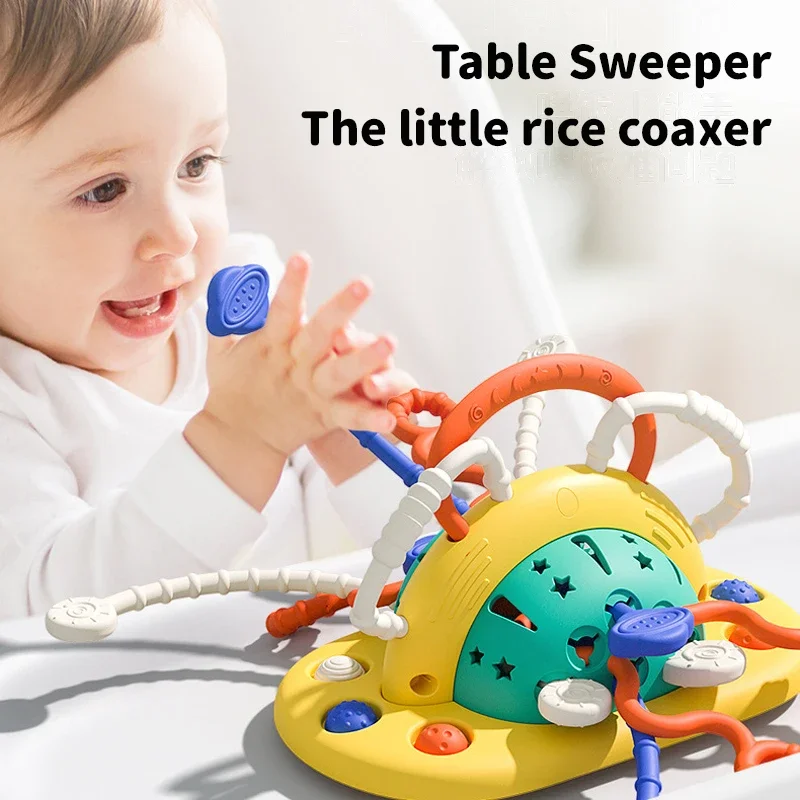 Children Finger Grasp Training Pull String Toys Aiding in Fine Motor Skills Train Toys Early  Education Sensory Development Toys