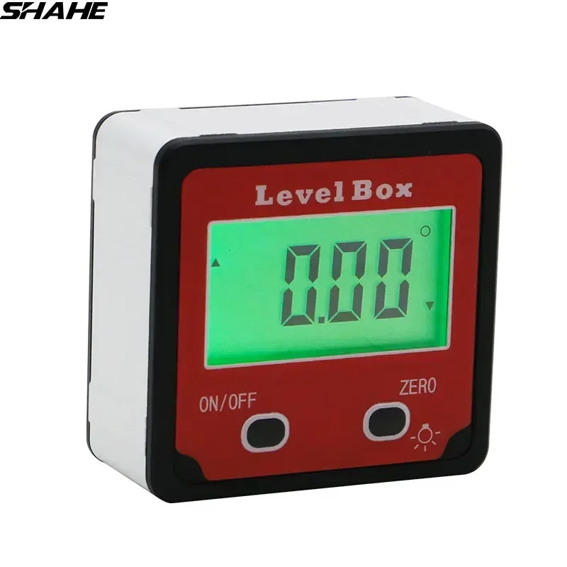 Electronic Protractor Inclinometer Bevel Box Angle Finder Digital Inclinometer With Backlight Angle Measurement Angle Gauge