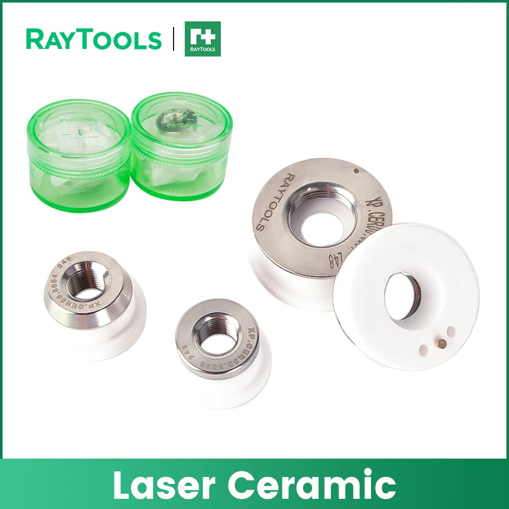 

Raytools Laser Ceramic D32 D28 D19.5 M8 Body Nozzle Holder Ring 120515099A 120572008B for Fiber Cutting Head BM110 BT240
