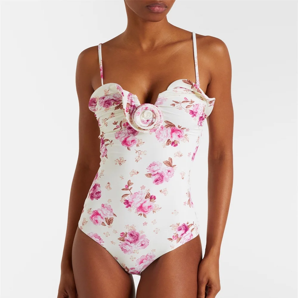 2026 Summer Women's Wear: Strappy Bodysuit — 3D Print, Appliqué, Corset-Style — Sexy, Fitted, Y2K-Inspired, Versatile Tank Top