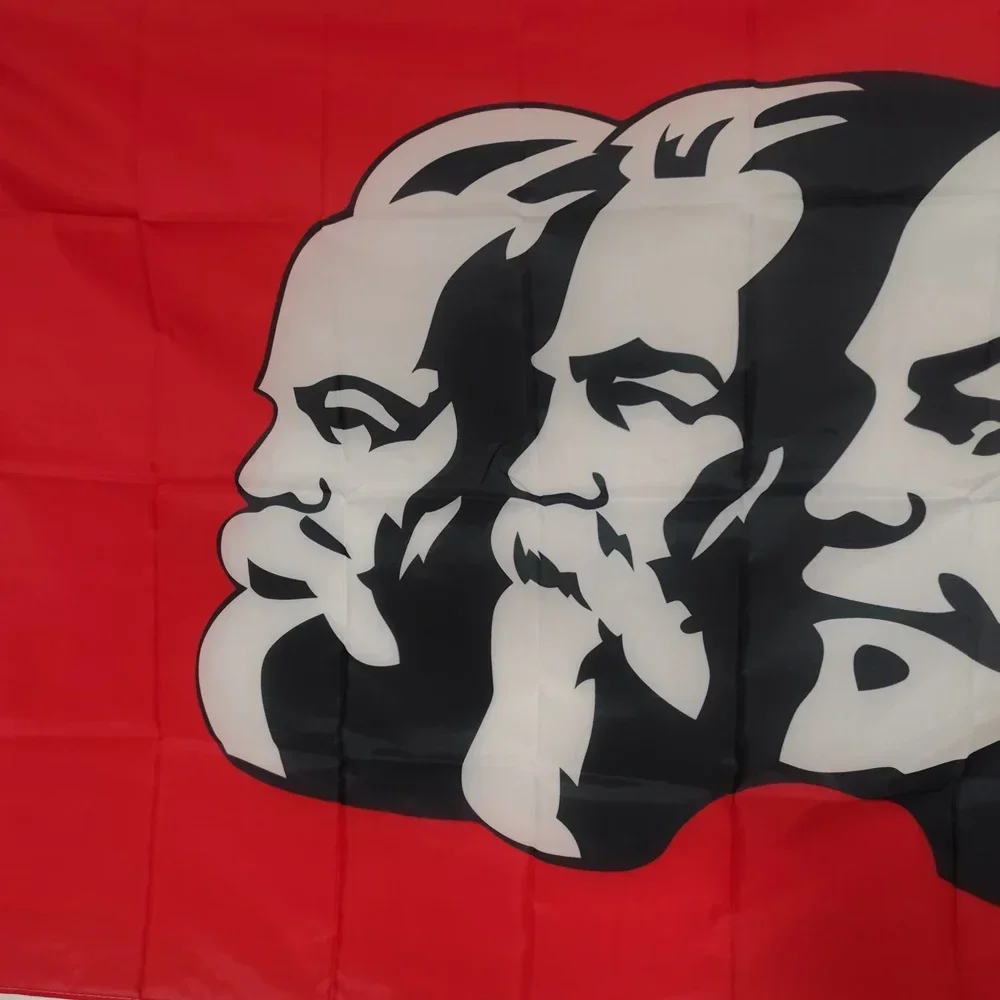 ماركس إنجلز لينين علم الشيوعية 90x150 سنتيمتر-الاتحاد السوفياتي الاتحاد السوفياتي CCCP البوليستر شنقا راية ديكور خارجي/داخلي