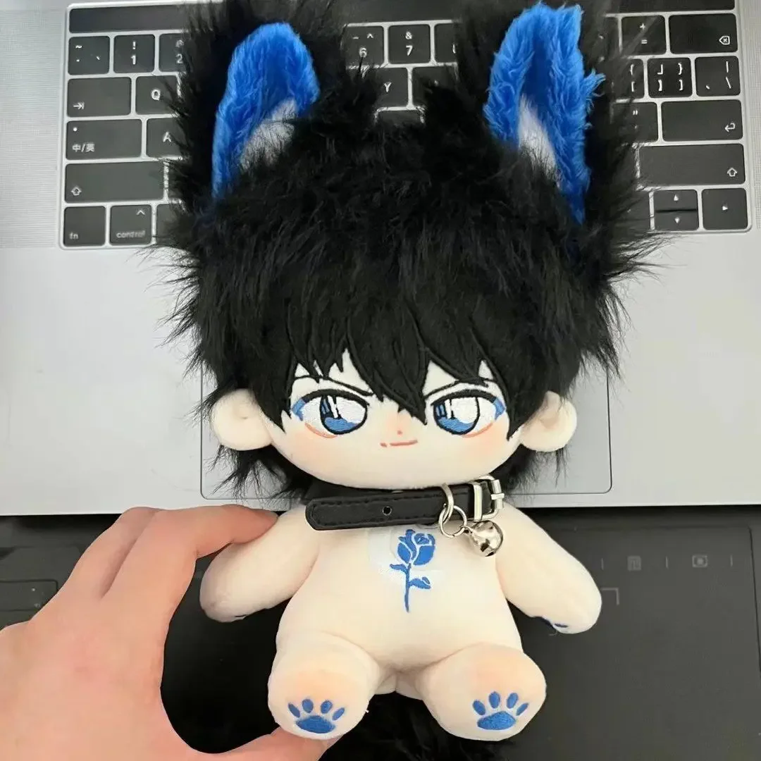 Genuine Original 20cm Cotton Dress Up Doll COS Anime Conan Kaitou Kiddo Handsome Cartoon Toys Children Adults Collectible Gifts