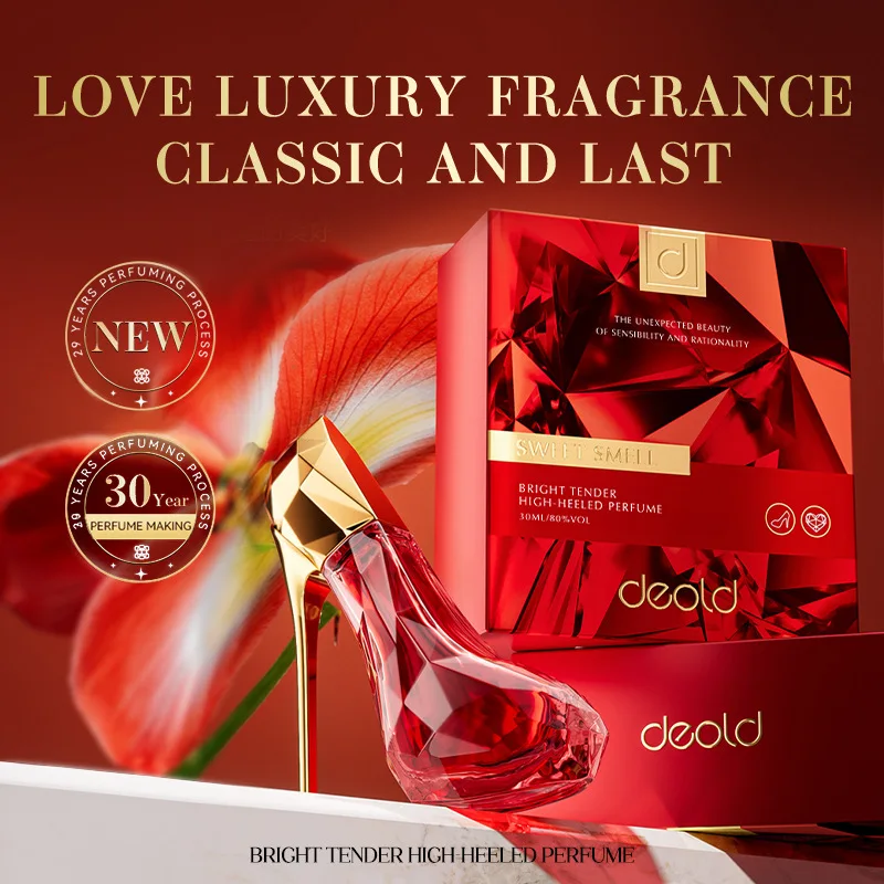 

30ML Experience Timeless Sophistication Of High Heels Perfume BRIGHT TENDER HIGH-HEELED PERFUME High-appearance-level perfume