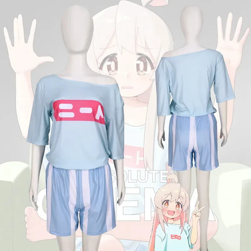 أنيمي أنثى تأثيري أونييتشان وا أوشيماي أوياما ماهيرو زي لعب الأدوار الخيال هالوين أزياء تنكرية ؛ 5 ، M'7.D #2