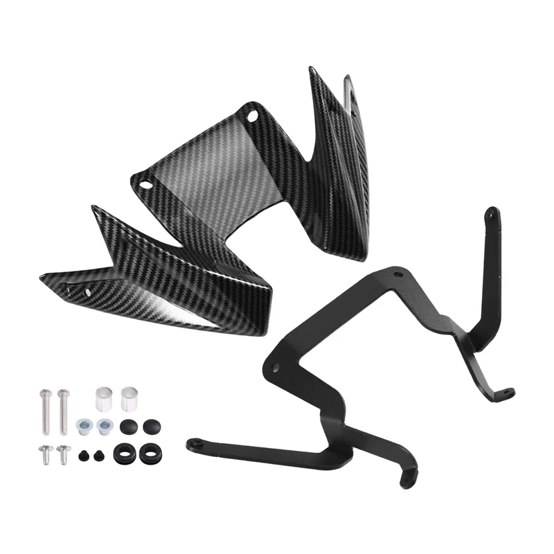 

ABXN- спойлер на переднее крыло мотоцикла, прижимная сила, голый аэродинамический обтекатель, крылышки для Honda CB500 Hornet CB 500 2024 2025