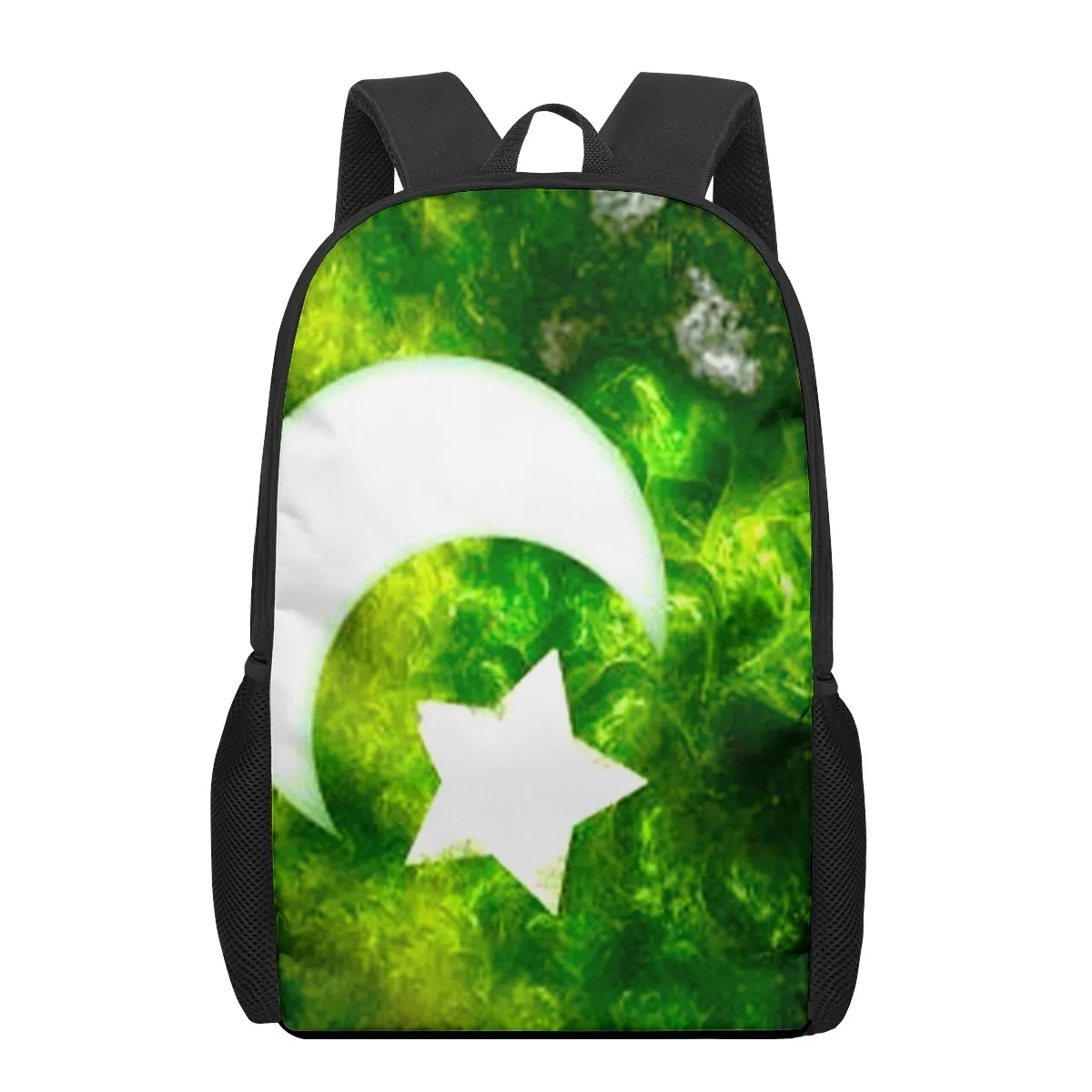 Algeria Flag Children School Bag for Toddler Printing Kid's Backpack Schoolbag Shoulder Bag Boys Girls Large Capacity Backpack