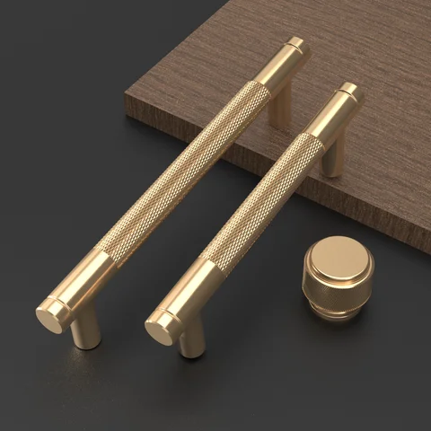 Alzassbg 10PCS Cabinet Handles Matte Gold Cabinet Pull Handles Heavy Duty Hardware Cupboard Drawer Pulls