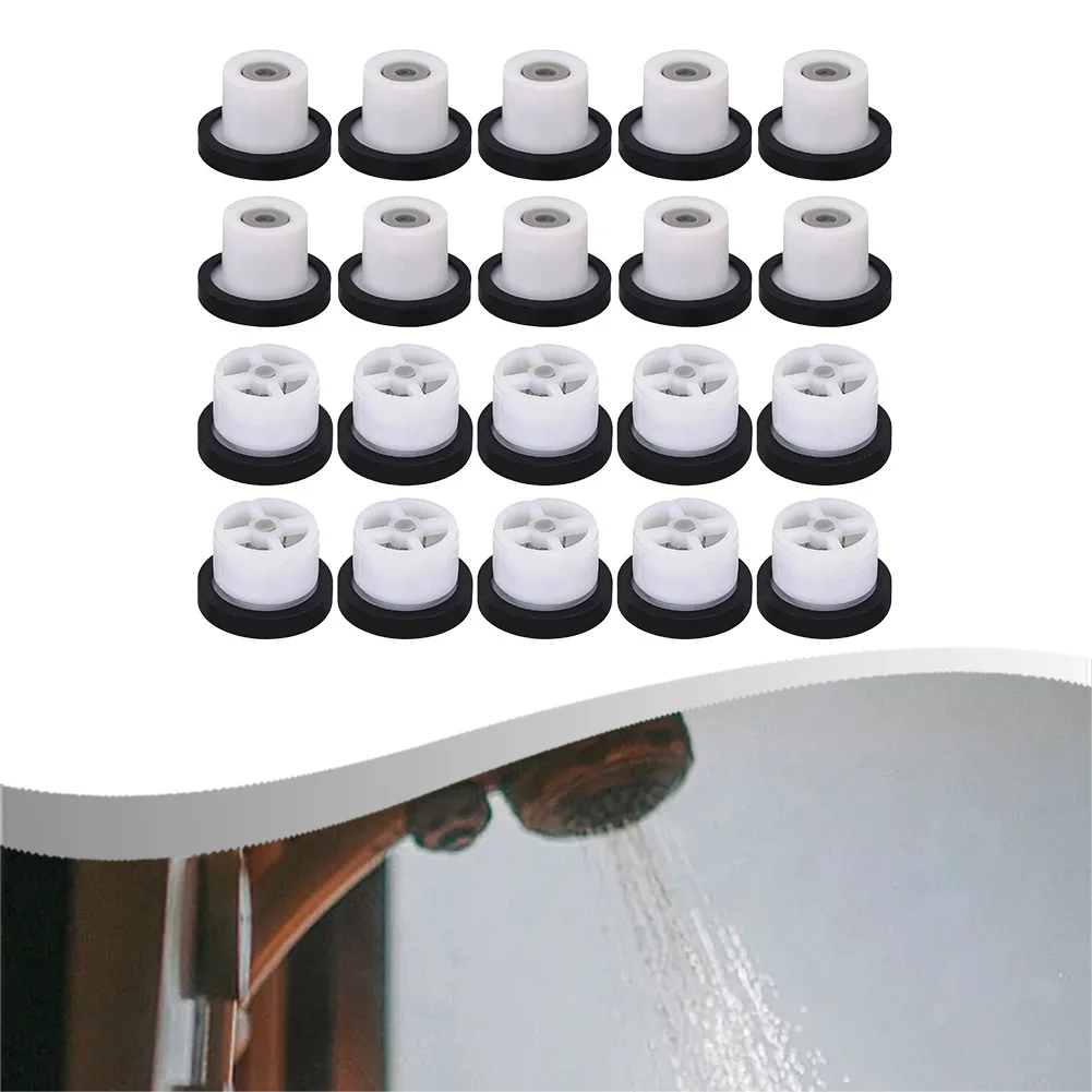Backflow Prevention Shower Check Valve 10PCS Plumbing Sealing Pad Perfect For Mixing Valves, Shower Valves, And Shower Heads