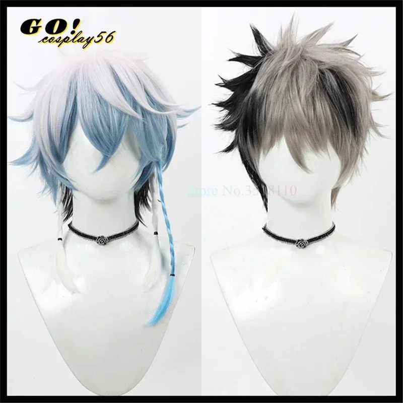 

HOLOSTARS ON ARMIS Octavio Crimzon Ruze Косплей Парик Прямые волосы Vtuber Virtual Idol Youtuber Головной убор для девочек