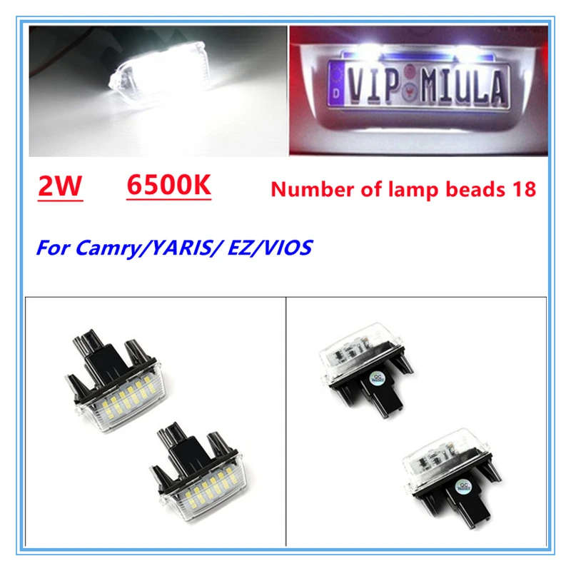2X 6500K 12V Smd 18…