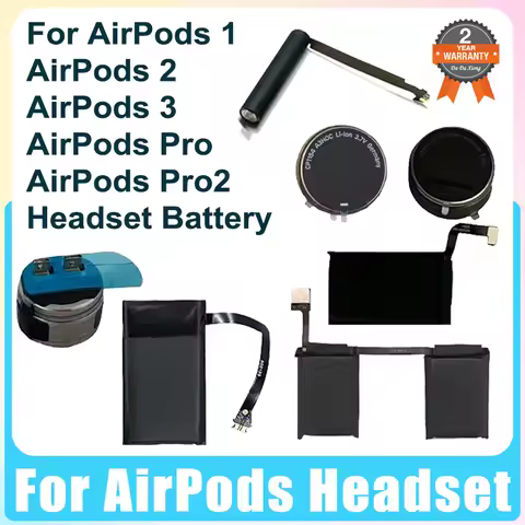 Brand New A2190 A2564 A2083 Replace Battery for AirPods 3 2 1 Pro Pro1 Pro2 AirPods3 A2565 A2084 Wireless Headset Charging Case