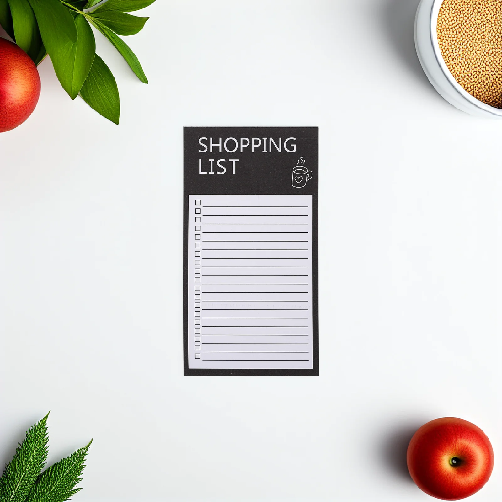 

Magnetic Shopping List Pad for Fridge Firm Adsorption on Ferromagnetic Surfaces Planner Notepads for Home and Office Use